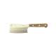Cheese Cleaver with Walnut Handle and Brass Rivets