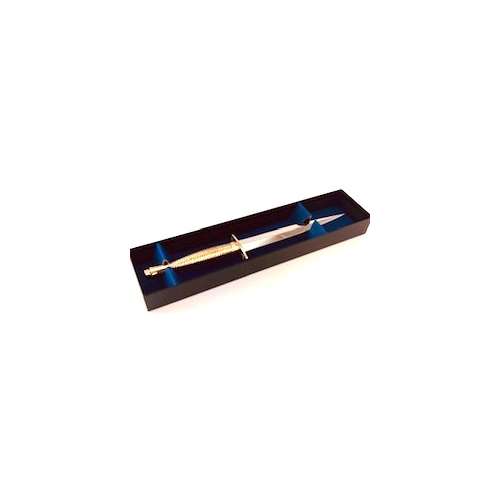Gold Plated Fairbairn Sykes w/Presentation Case.