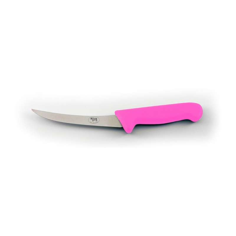 Curved Boning Knife (Stiff) - Samuel Staniforth Ltd