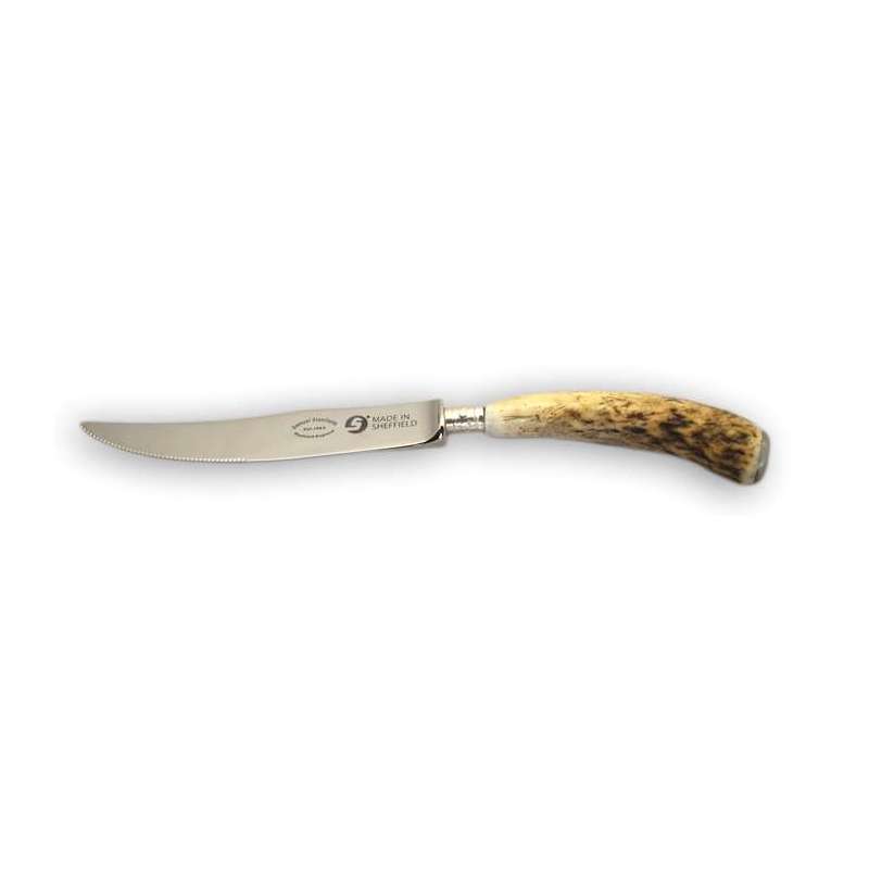 Traditional Stag Handled Steak Knife