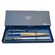 3 Piece Ocean Blue Carving Set