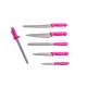 6 Piece Chef Set Pink