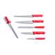 6 Piece Chef Set Red