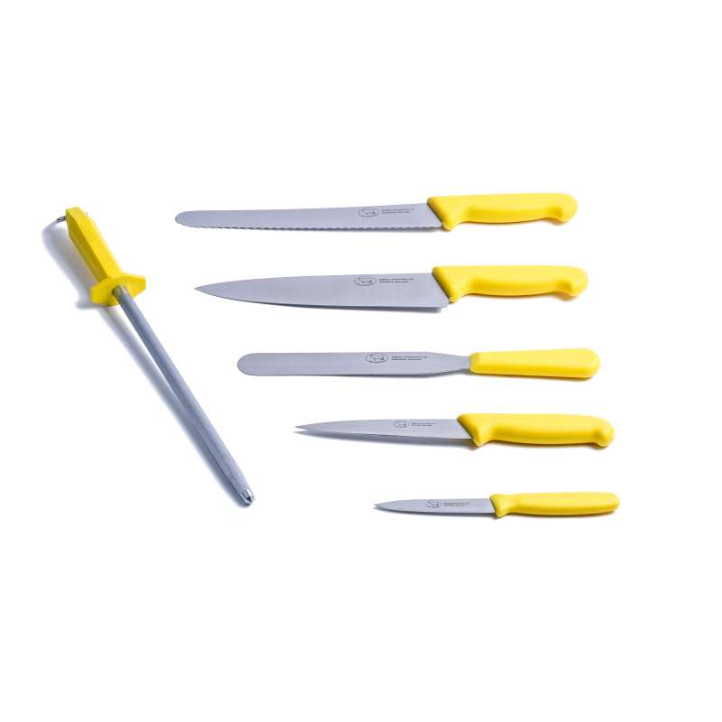 6 Piece Chef Set Yellow