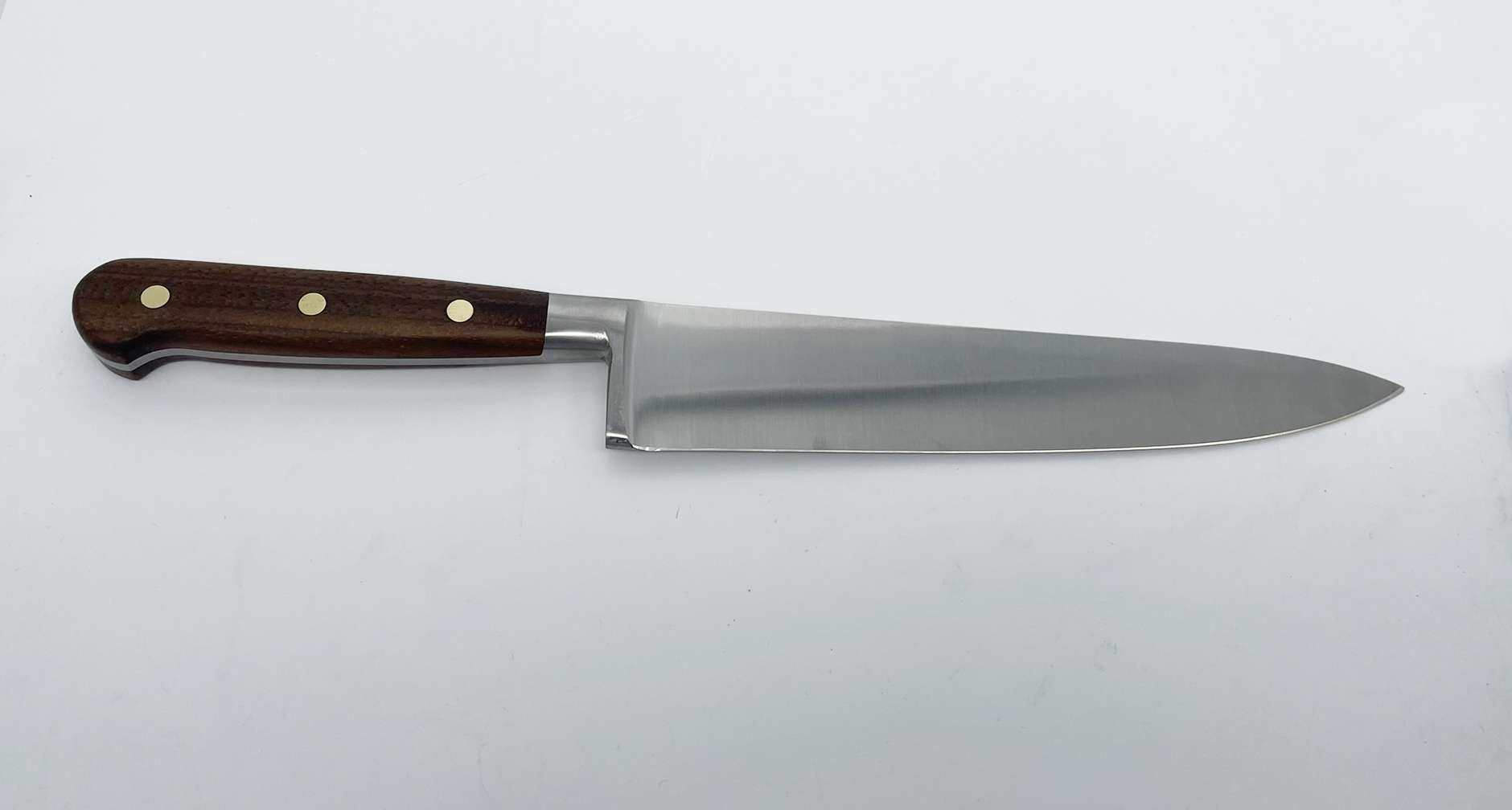 Samuel Staniforth 9 Chef Knife with Curley Birch Handle - VacMaster