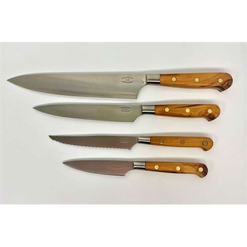 Samuel Staniforth 9 Chef Knife with Curley Birch Handle - VacMaster